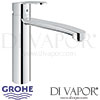 Grohe Eurostyle Cosmopolitan Single-Lever Sink Mixer Spare Parts